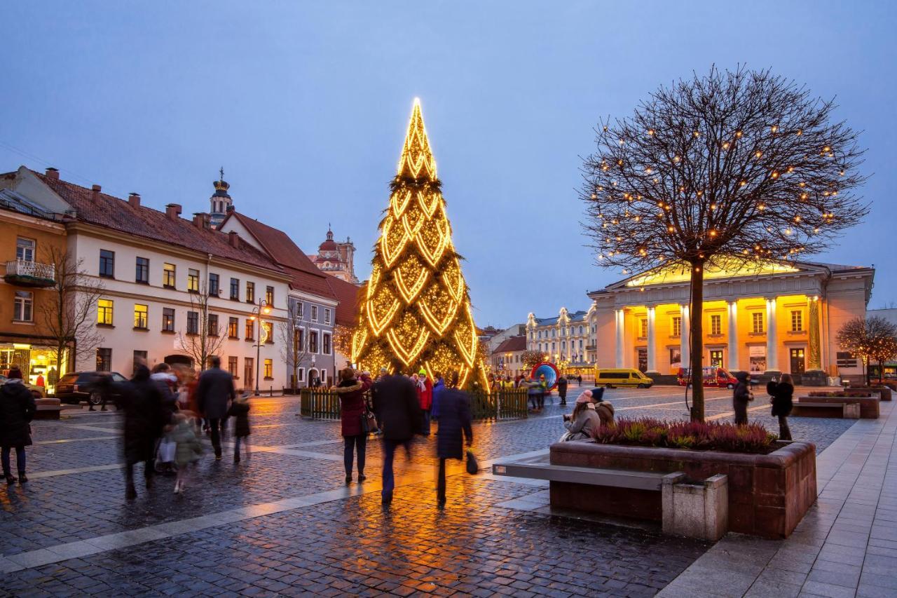 Appartamento Luxury 2Bdr Heart Of Old Town Vilnius Esterno foto